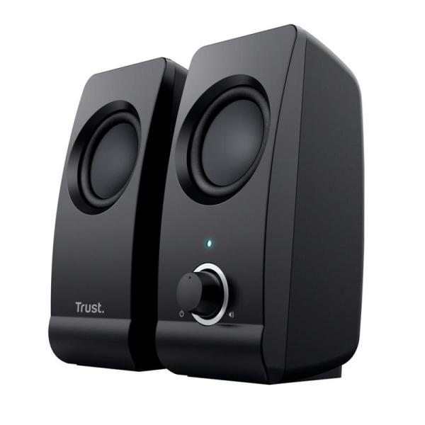 CG16-17595 TRUST REMO PARLANTES 2.0 16W BLACK USB 3.5MM