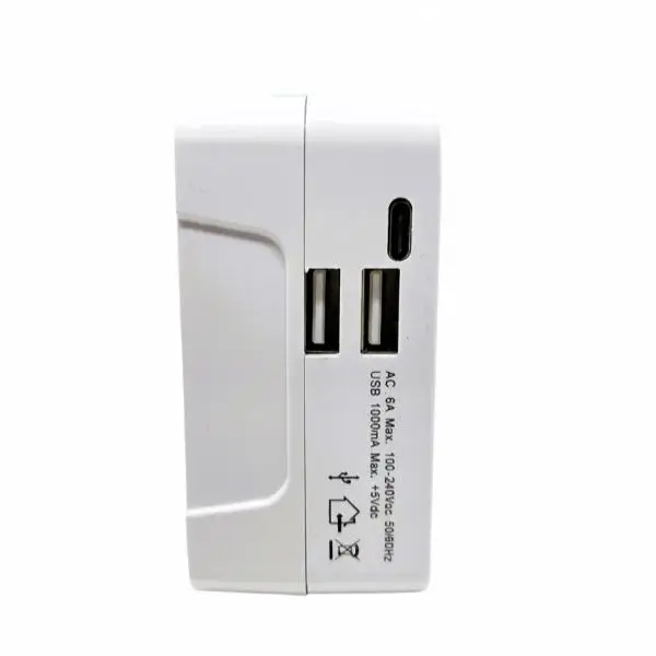 CG14-2002 ADAPTADOR UNIVERSAL VIAJERO CON USB-C - Image 3