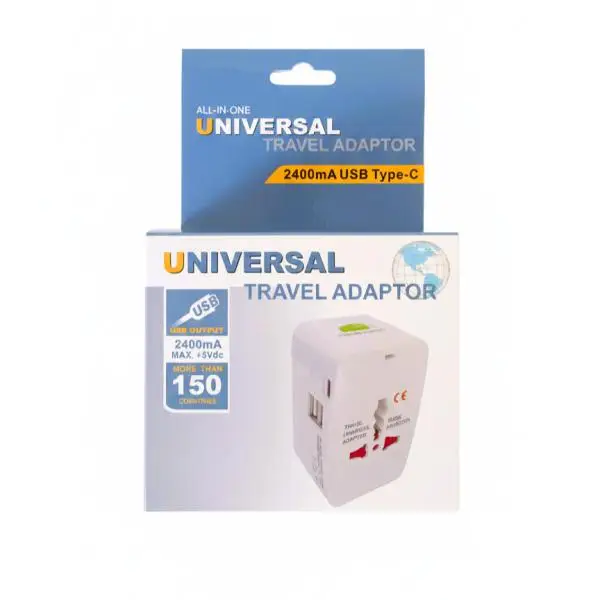 CG14-2002 ADAPTADOR UNIVERSAL VIAJERO CON USB-C - Image 5