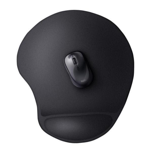 CG16-23728 TRUST BIGFOOT XL MOUSE PAD CON APOYA MUÑECA GEL – BLACK