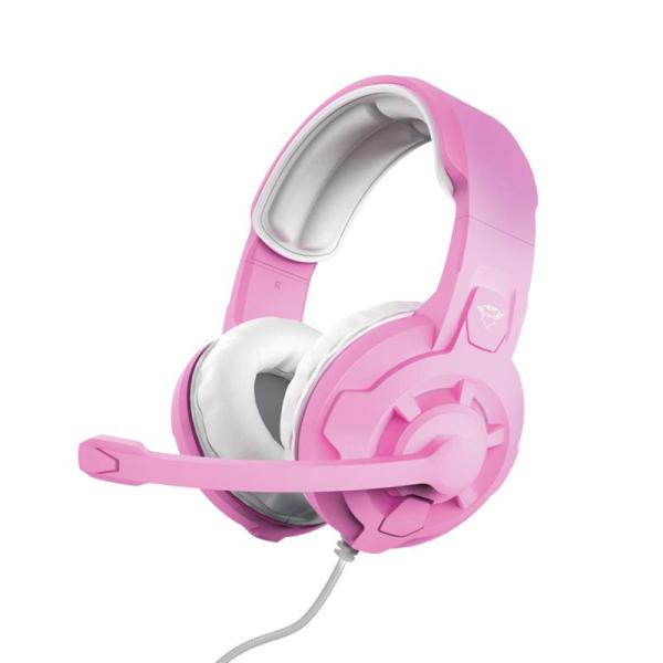 CG16-24362 TRUST RADIUS AURICULAR GAMING MULTIPLATAFORMA GXT 411P 3.5MM PINK