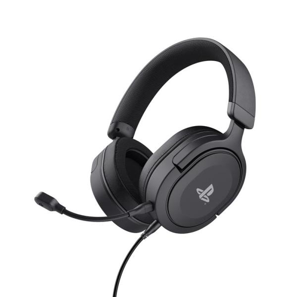 CG16-24715 TRUST GXT 498B FORTA AURICULAR GAMING PC/PS 3.5MM BLACK