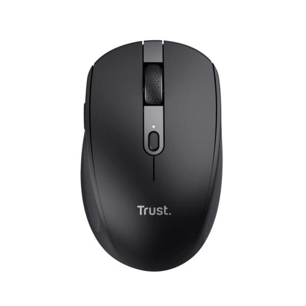 CG16-24819 TRUST OZAA MOUSE WIREL. RECARGABLE RF+BT USB BLACK