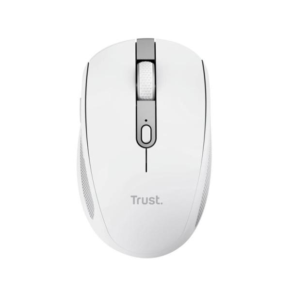 CG16-24933 TRUST OZAA MOUSE WIREL. RECARGABLE RF+BT USB WHITE