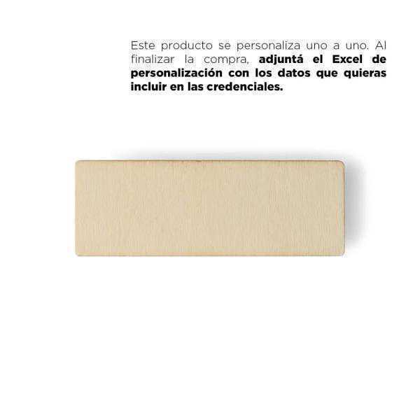 CG1-5899 NAME TAG WOOD CHICO