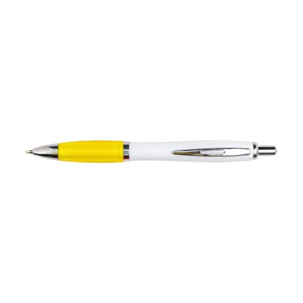 CG3-P15.057  BOLÍGRAFO ECOS WHITE TINTA AZUL