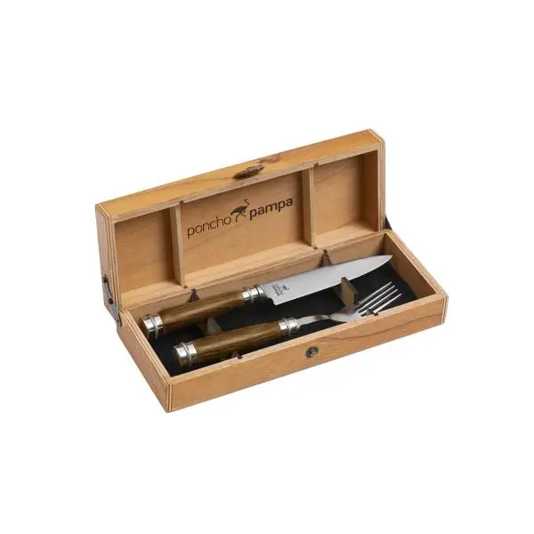 CG3-P60.001 SET DE CUBIERTOS ASADO PREMIUM C/CAJA