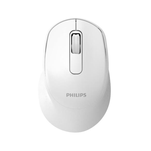 CG16-SPK7448W PHILIPS MOUSE  WIREL+BT SERIES 4000 USB 1600DPI WHITE