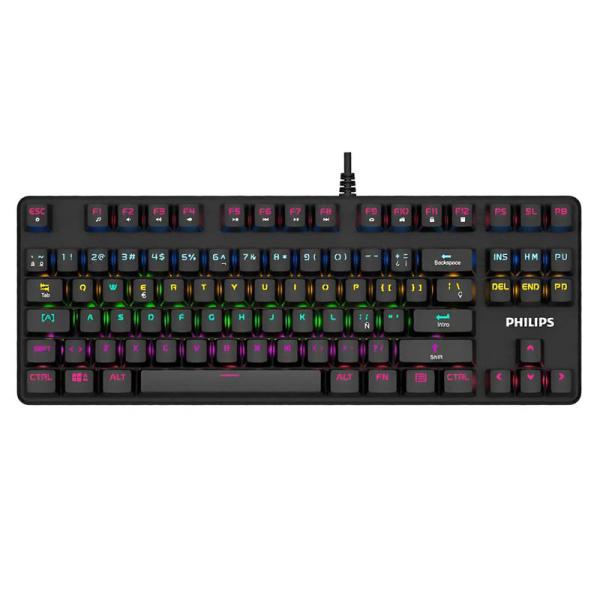 CG16-SPK8901BQMC PHILIPS – TECLADO G901 GAMING MECANICO USB 104KEYS MIX LIGTH