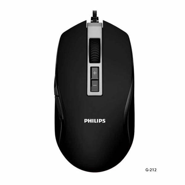 CG16-SPK9212 PHILIPS MOUSE G212 GAMING USB 2800DPI 8KEYS RGB OUTLET