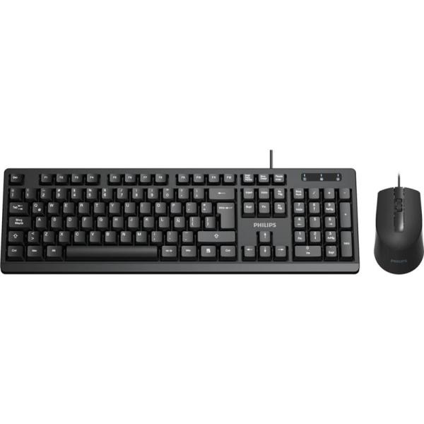 CG16-SPT6234B PHILIPS TEC+MOU SERIE 2000 USB 1200DPI 104KEYS BLACK