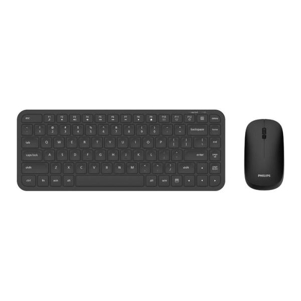 CG16-SPT6338BS PHILIPS TEC+MOU WIREL USB 1600DPI 104KEYS BLACK