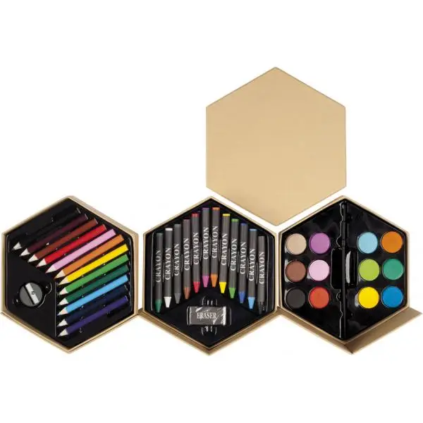 CG2-T474 SET DE PINTURAS HEXÁGONO