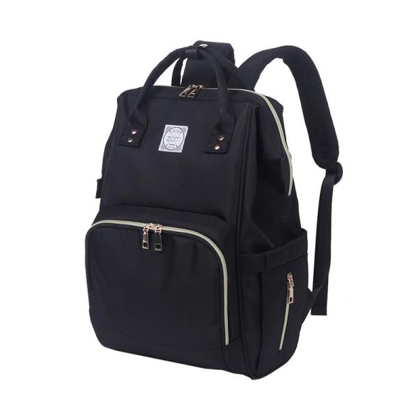 CG16-ZB-228BK ZOM MOCHILA MOMMY ZB-228BK MATERNAL BLACK