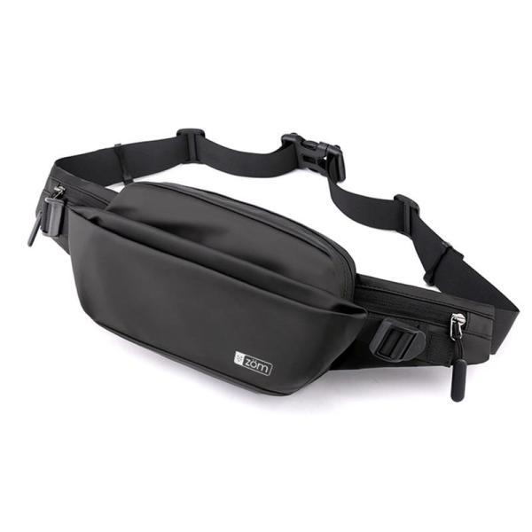 CG16-ZC-107B ZOM RIÑONERA PORTO FANNY PACK CROSSBODY ZC-107B BLACK 7