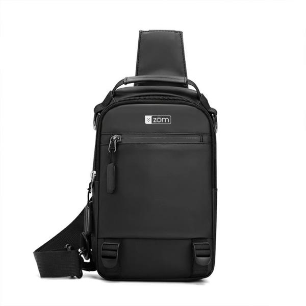CG16-ZC-159B ZOM BANDOLERA DALLAS CROSSBODY ZC-159B BLACK 10-11 USB 3 EN 1