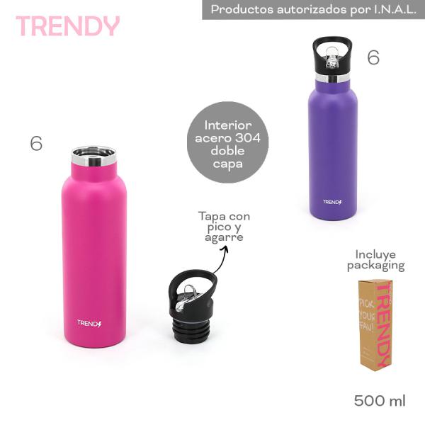 CG9- 12517 BOTELLA TERMICA TRENDY T5