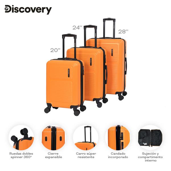 CG9- 16405 SET VALIJAS DISCOVERY