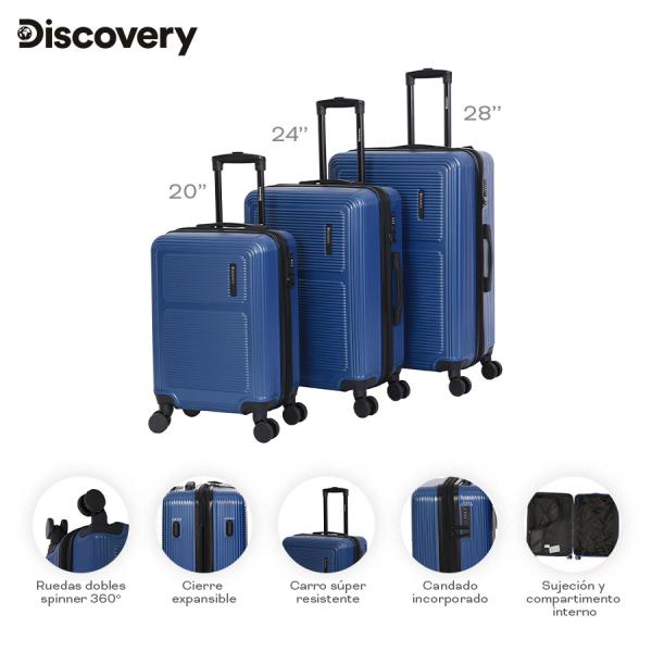 CG9- 16406 SET VALIJAS DISCOVERY