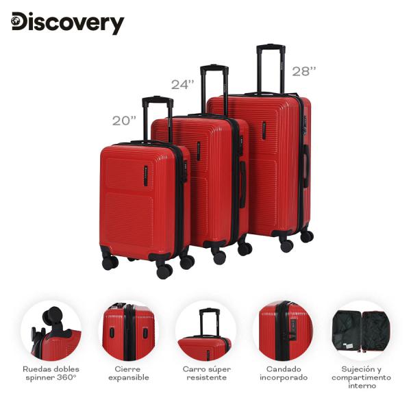 CG9- 16407 SET VALIJAS DISCOVERY