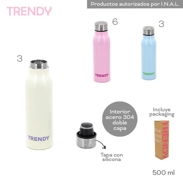 CG9- 16442 BOTELLA TERMICA TRENDY T3