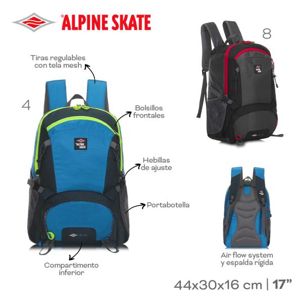 CG9- 16800 MOCHILA TRECKING ALPINE SKATE T2