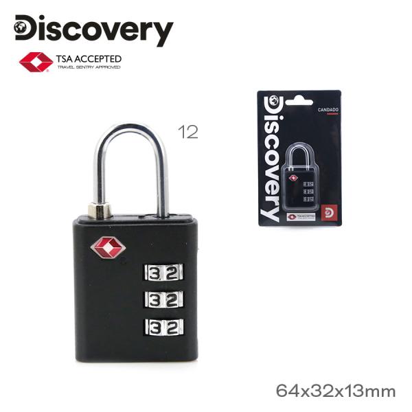 CG9- 17212 CANDADO TSA DISCOVERY