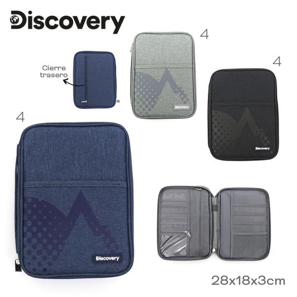 CG9- 17816 PORTA PASAPORTES DISCOVERY