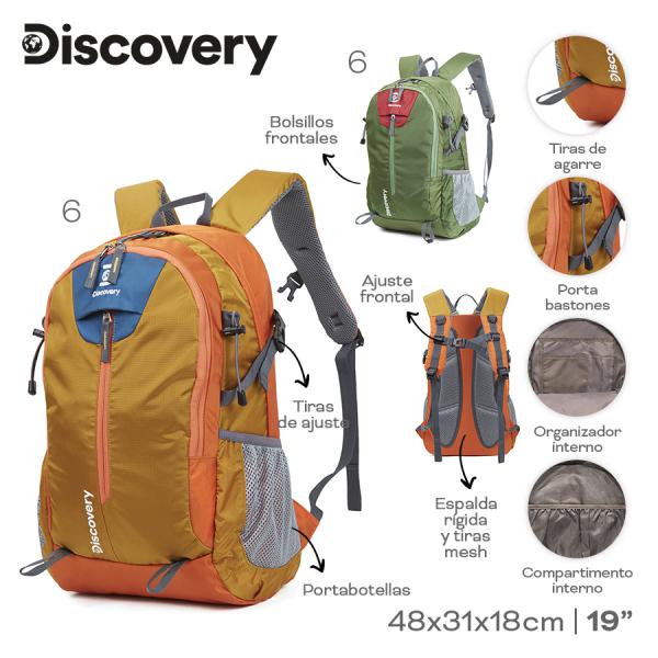 CG9- 22305 MOCHILA CAMPING DISCOVERY