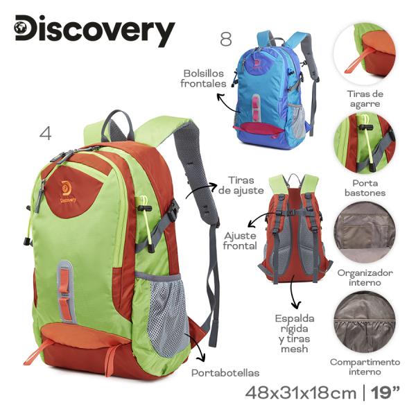CG9- 22309 MOCHILA CAMPING DISCOVERY