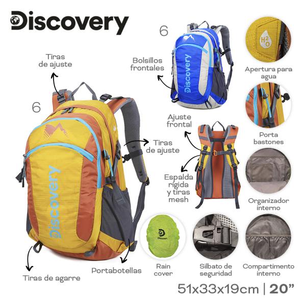 CG9- 22314 MOCHILA CAMPING DISCOVERY