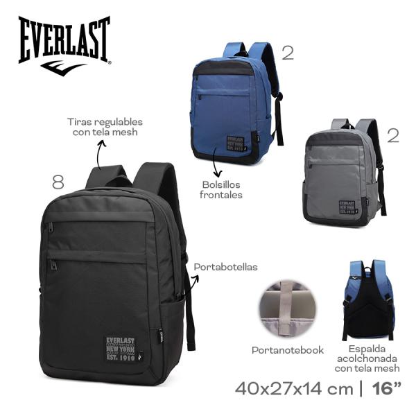 CG9- 22666 MOCHILA PORTANOT EVERLAST