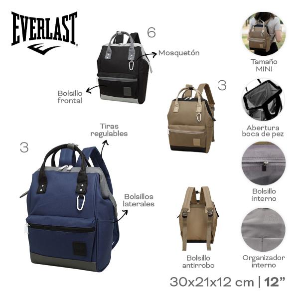 CG9- 22734 MOCHILA EVERLAST