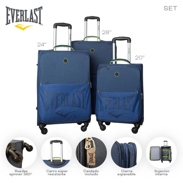 CG9- 27545 SET VALIJAS EVERLAST 2