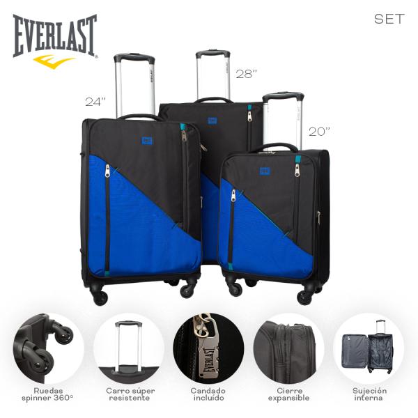 CG9- 27549 SET VALIJAS EVERLAST