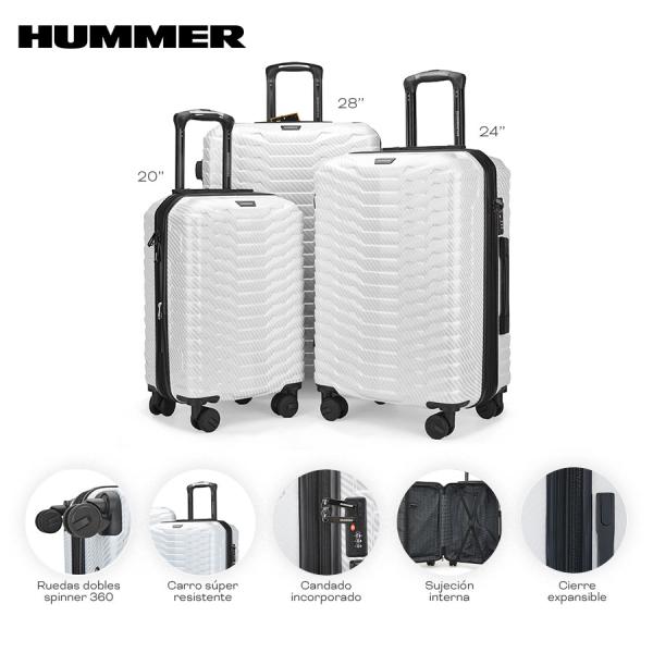 CG9- 27716 SET VALIJAS HUMMER