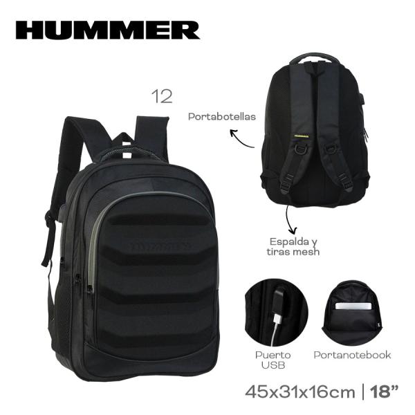 CG9- 27834 MOCHILA PORTANOTEBOOK HUMMER