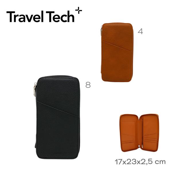 CG9- 28417 PORTA PASAPORTE TRAVEL TECH