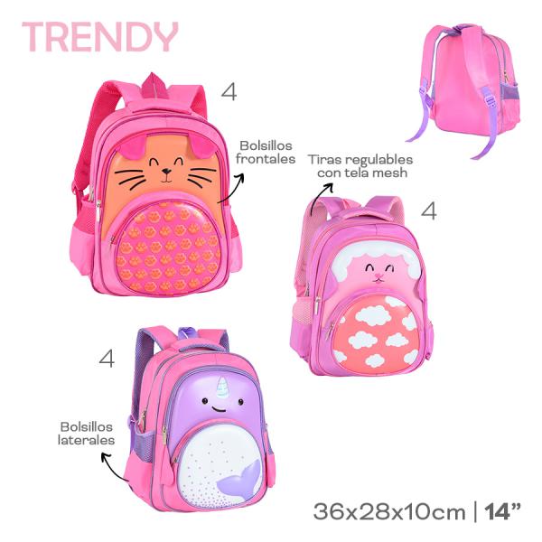 CG9- 53665 MOCHILA INFANTIL