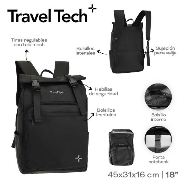 CG9- 53685 MOCHILA TRAVEL TECH - Image 3