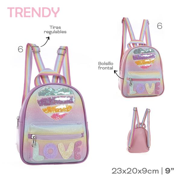 CG9- 53732 MOCHILA INFANTIL TRENDY